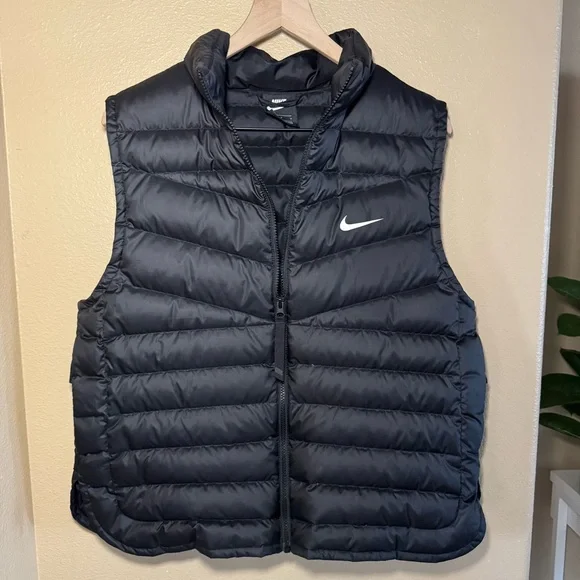 Nike Down Fill Sport Casual Golf Vest-Black Women’s size Large - Picture 2 of 12